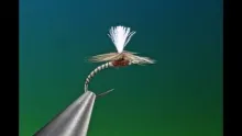 Video thumb for Midge Emerger, Klinkhamer style